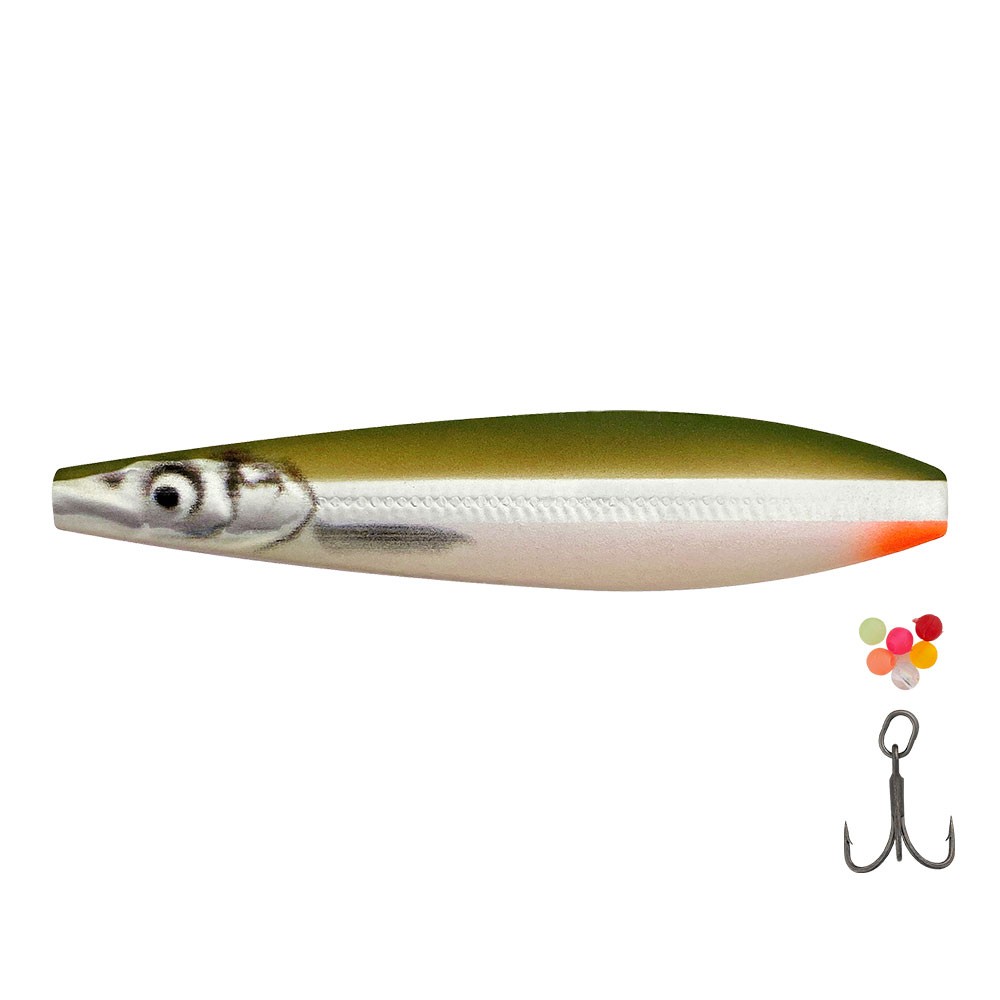 Savage Gear Lt Seeker 2022 9cm 24gr Green Silver Gennemløber