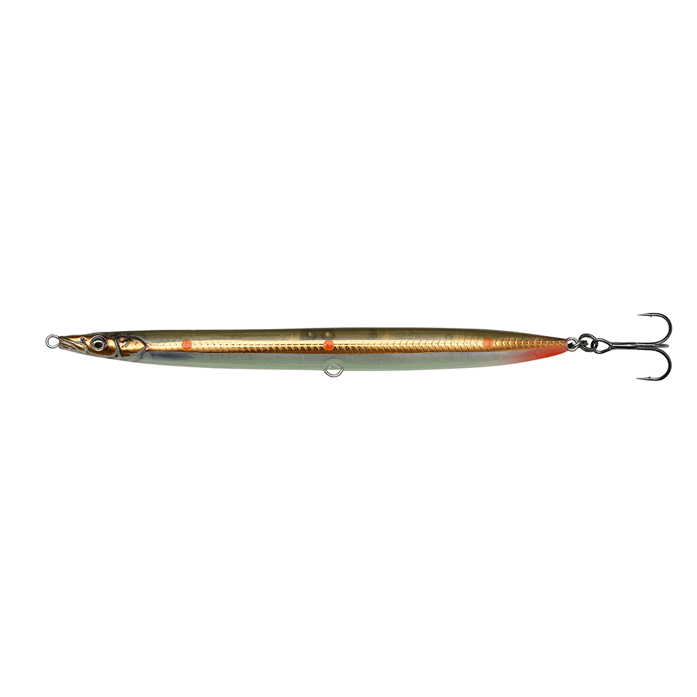 Savage Gear Sandeel Pencil Hotspot 9cm 13gr Sandeel Copper Orange Dots Wobler