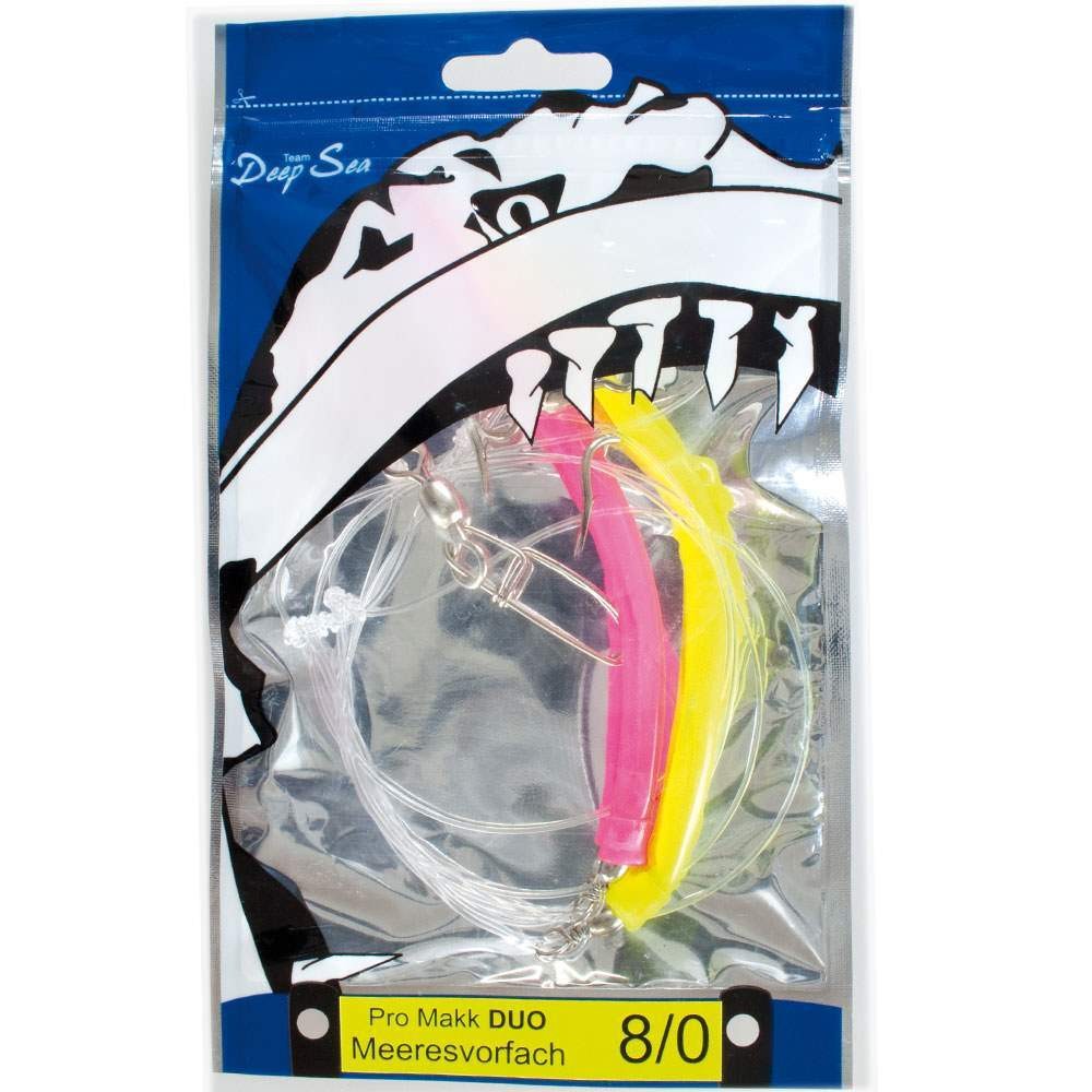 Team Deep Sea Pro Makk Duo Gul Pink Torskeforfang
