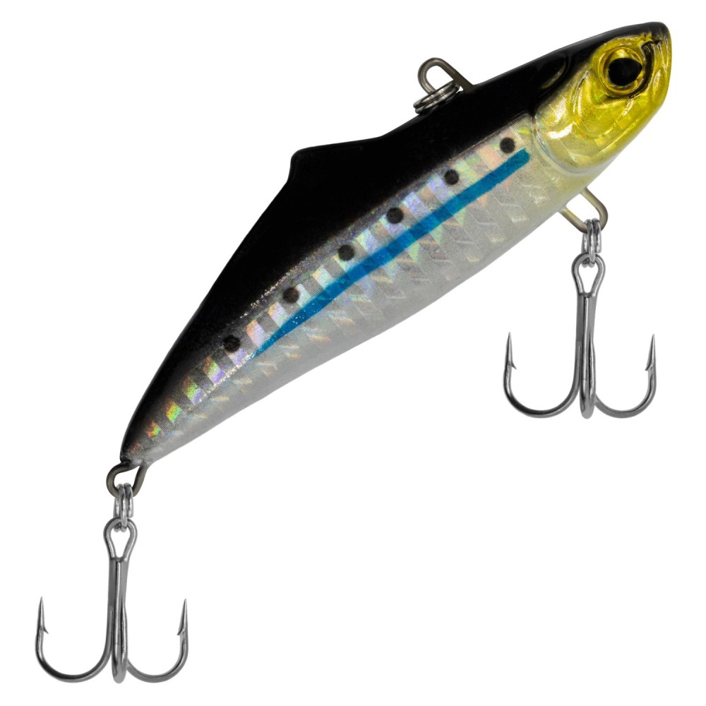 Viper Pro Rattle Jet Vibration Bait 5cm 20gr Black Sardine Wobler