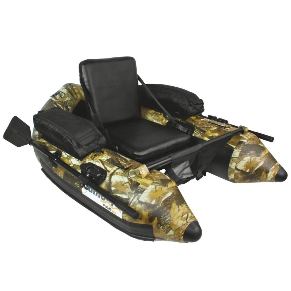 Waterside Belly Boat Camoura Float Pro Flydering Belly Boat