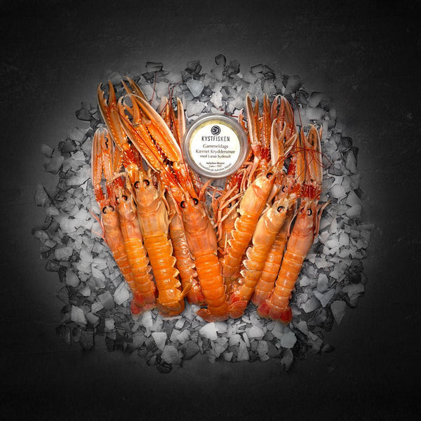 Kg Friske Danske Jomfruhummere   Kryddersmør