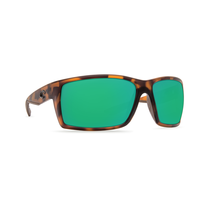 Costa Reefton 580p Matte Retro Tortuise Green Mirror