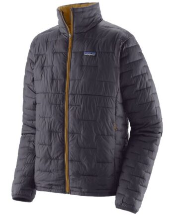 Patagonia Micro Puff Jakke Smoulder Blue   Raptor Brown
