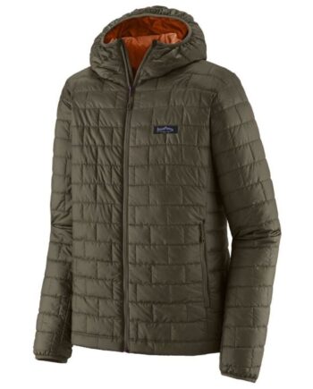Patagonia Nano Puff Fitz Roy Trout Hoody Pine Needle Green