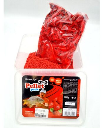 Benzar Mix 2in1 Pellet Pack Strawberry 1200gr
