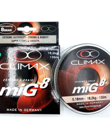 Climax Mig8 Braid Oliven 135m