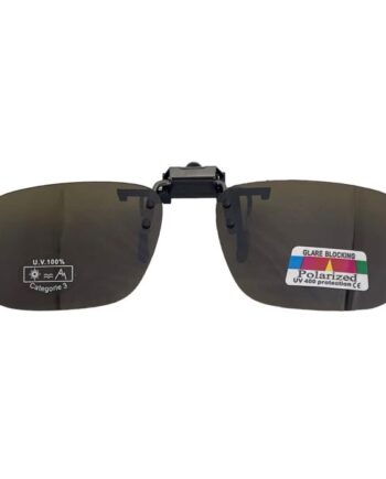 Hurricane Clip-on Solbrille Square Brun