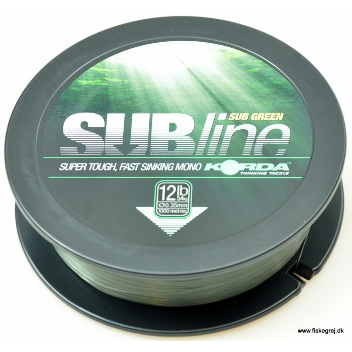 Korda Subline 1000m 35mm Grøn