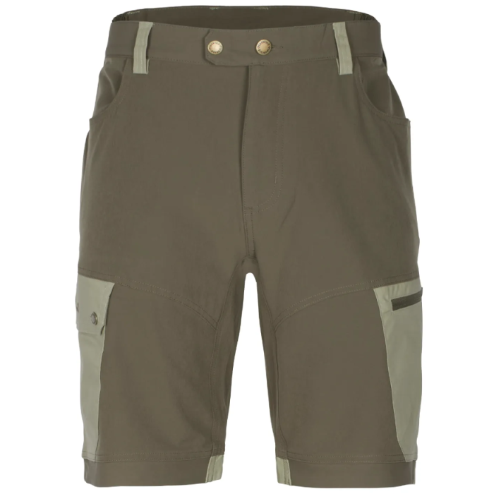 Pinewood Finnveden Trail Hybrid Shorts Earth Brown Khaki