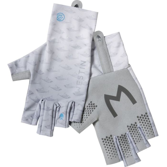 Westin Solar Upf Half Finger Glove Grey