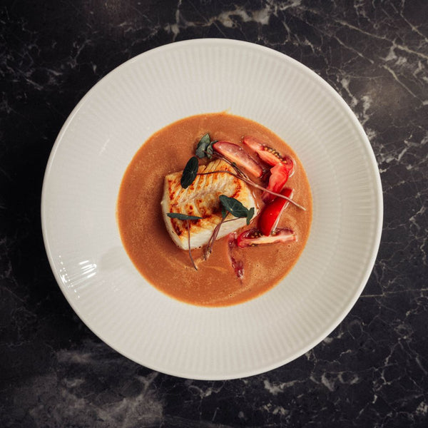 Cremet Hummerbisque   Torskeloin