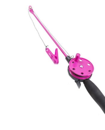 Krabbestang Med Klemme Pink