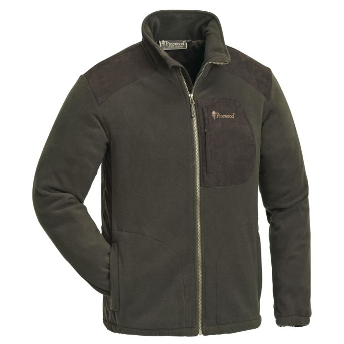 Pinewood Wildmark Membran Fleece Jakke Brown Suede Brown