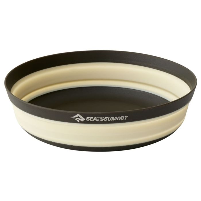 Sea To Summit Frontier Ul Collapsible Bowl   White Bone White