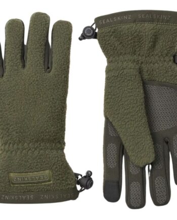Sealskinz Hoveton Wp Sherpa Fleece Handske Olive