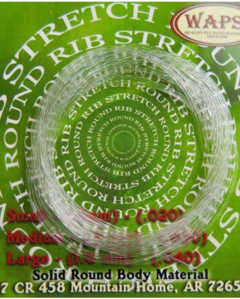 The Fly Co  Stretch Round Rib Clear
