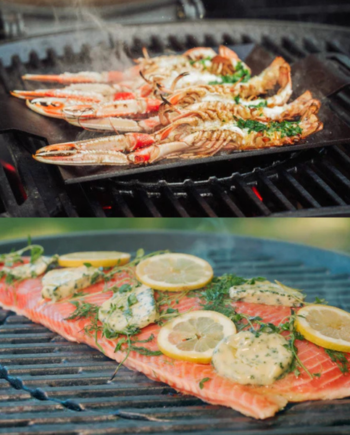 Til Grillen: Store Jomfruhummere Og Færøsk Laks