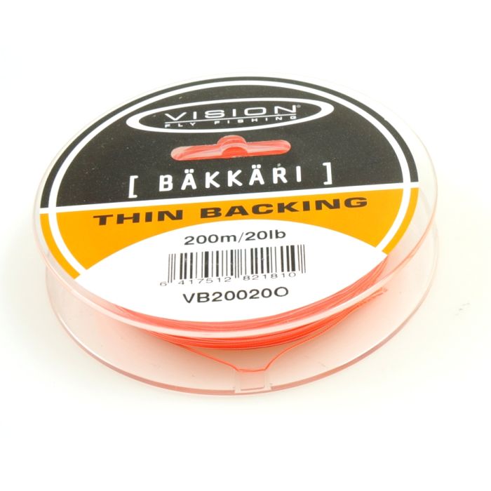 Vision Bäkkäri Backing 200m Orange