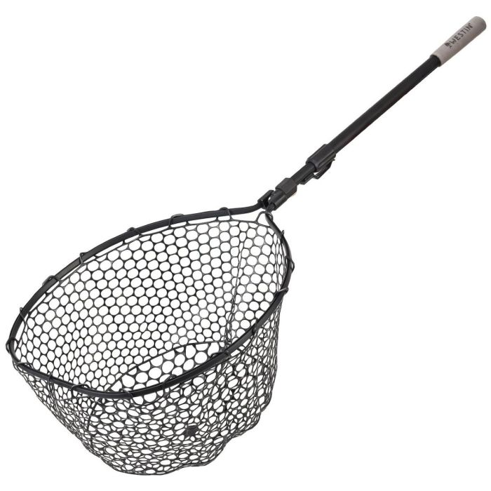 W3     Adjustable Full Rubber Mesh Landing Net