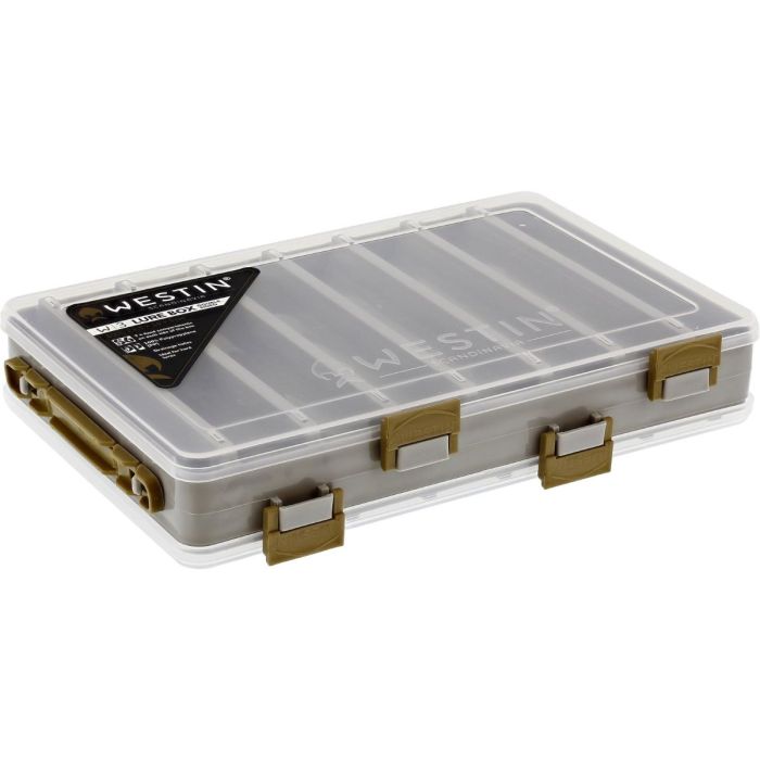 Westin W3 Lure Box Double Sided S6 Grey Clear