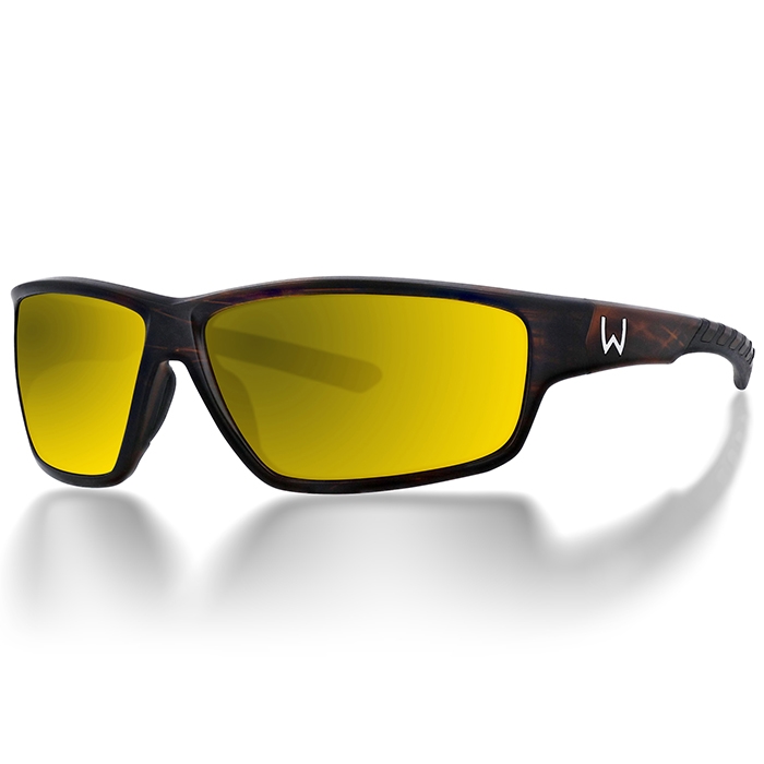 Westin W6 Sport 20 Matte Brown Stripe Lb Brown Lm Yellow Ar Green Fiskebriller