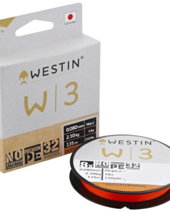 Westin W3  -braid Dutch Orange 135m
