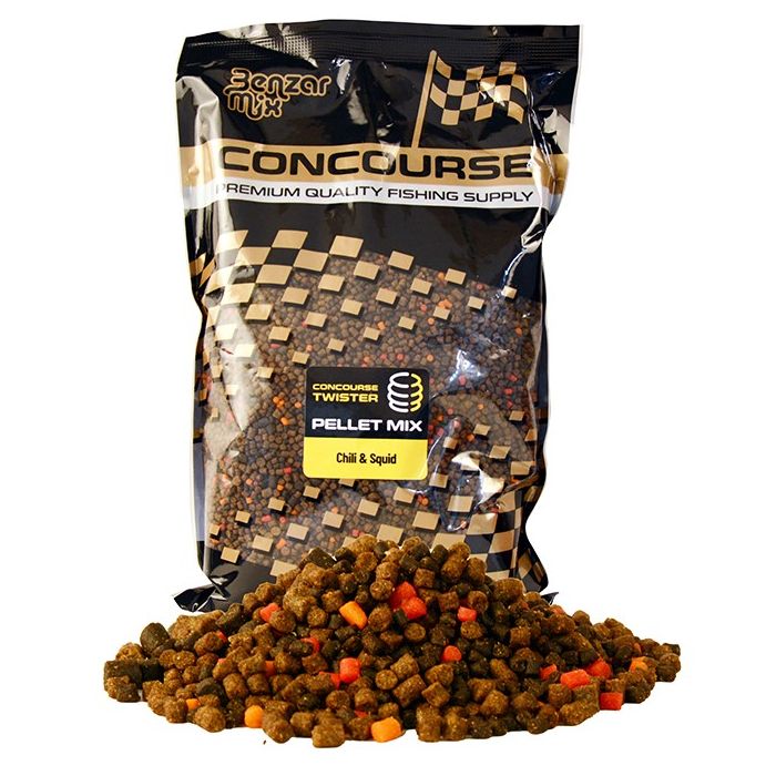 Benzarmix Concourse Twister Pellet Mix Chili Squid