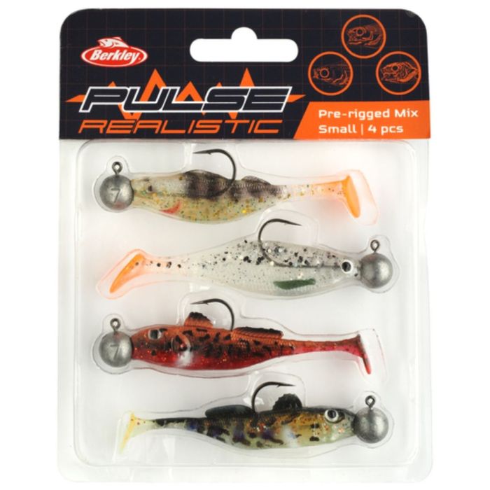 Berkley Pulse Realistic Mix Small 4stk