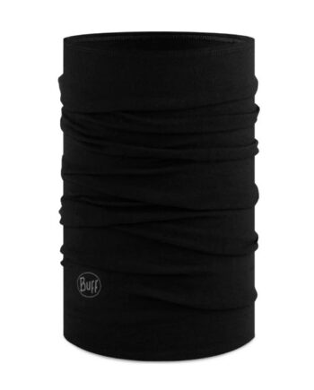 Buff Midweight Merino Wool Neckwarmer Solid Sort