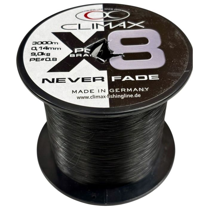 Climax Pe X8 Neverfade Black 3000m