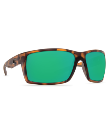 Costa Reefton 580p Matte Retro Tortuise Green Mirror