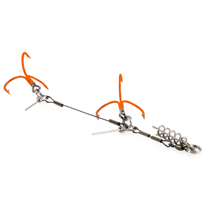 Cwc Titanium Uv Orange Stinger 50lbs Tandem
