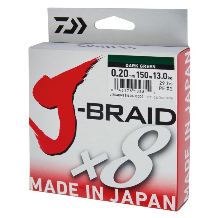 Daiwa -braid X8 150m