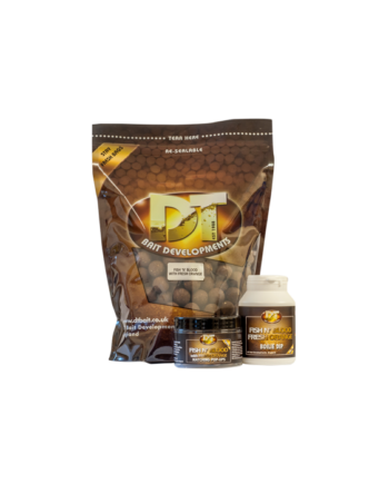 Dt Bait Fish And Blood Fresh Orange Boilies 1kg
