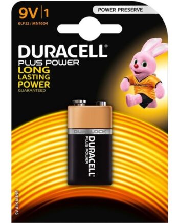 Duracell Plus Power Batteri 9v