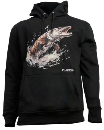 Fladen Pike Hunter Hoodie Sort