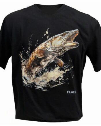 Fladen Pike Hunter  -shirt Sort