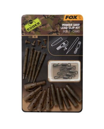 Fox Edges Power Grip Lead Clip Kit Size   Camo