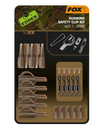 Fox Edges Running Safety Clip Kit Camo Size