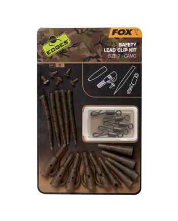 Fox Edges Safety Lead Clip Kit Size   Camo
