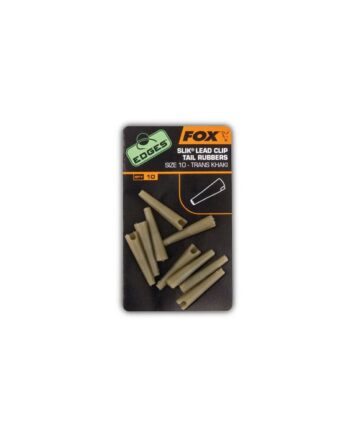 Fox Edges Slik Lead Clip Tail Rubbers Khaki