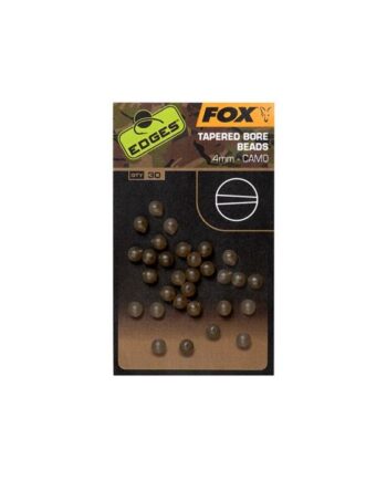 Fox Edges Tapered Bore Beads 4mm Camo