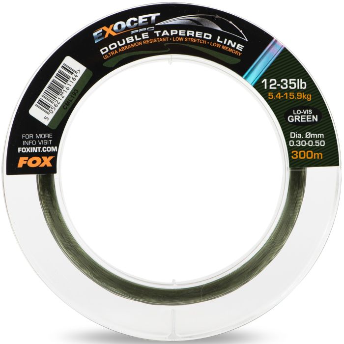 Fox Exocet Pro Double Tapered Line 30- 50mm 300m