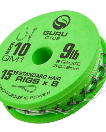 Guru Qm1 Hair Rig Barbless 15