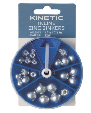 Kinetic Inline Zinc Sinkers Assortment
