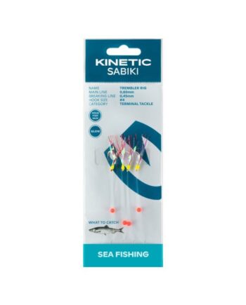 Kinetic Sabiki Trembler Rig Holo Fishskin
