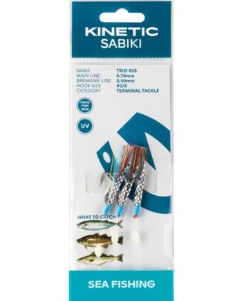 Kinetic Sabiki Trio Rig