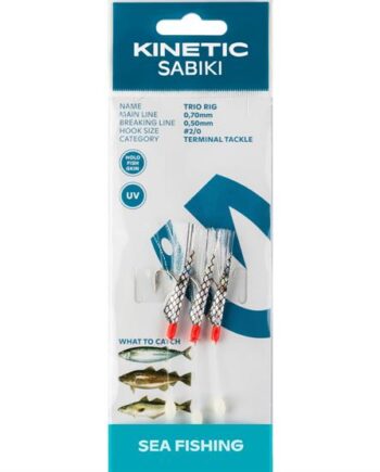 Kinetic Sabiki Trio Rig