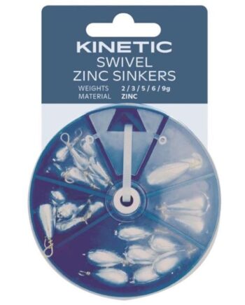 Kinetic Swivel Zinc Sinkers Assortment
